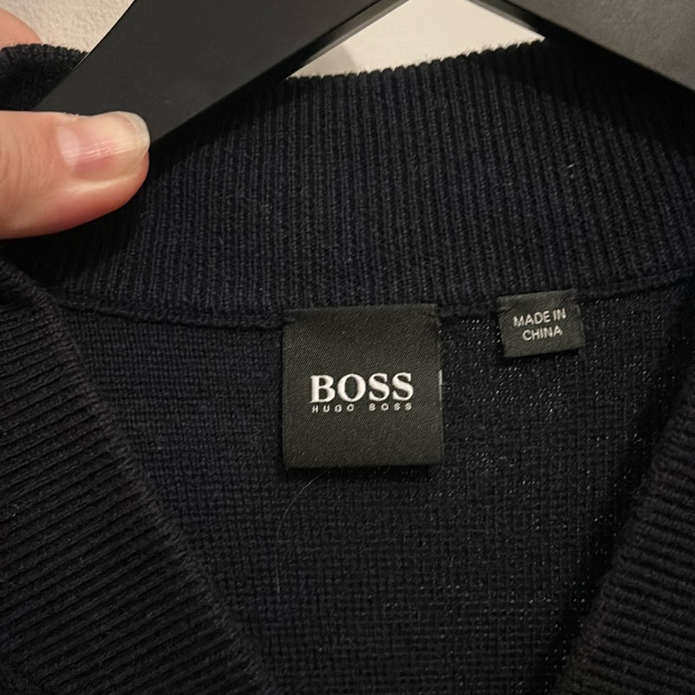 Hugo Boss Sweater Zip-up Size Medium